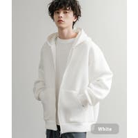 Dim Moire ホワイトパーカー DimMoire ディムモワール ホワイト 白 パーカー - メルカリ