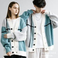 カーディガン チェック柄・オーバーサイズ（メンズ）のアイテム