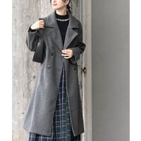 JIL SANDER グレー チェスターコート　レディース36 JIL SANDER グレー チェスターコート レディース36