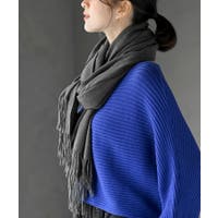 ストール グレー/灰色系（レディース） - ファッション通販