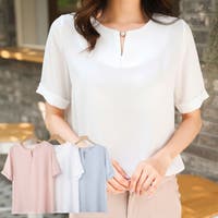 レディースブラウス 半袖 ファッション通販shoplist ショップリスト