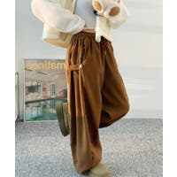 ワイドパンツ ブラウン/茶色系（レディース）のアイテム - ファッション通販SHOPLIST（ショップリスト）