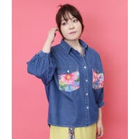 シャツ ベージュ/薄橙色系（レディース） - ファッション通販