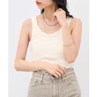 ANDMARY クロスストラップ タンクトップ ホワイト ANDMARY クロスストラップ タンクトップ ホワイト ANDMARY クロス
