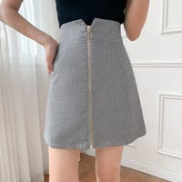 ミニスカート グレー/灰色系（レディース）のアイテム - ファッション