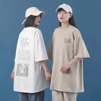 プリントTシャツ トップス　ブラウス　シンプルトップス　カジュアルベージック　韓国ファッション　ゆったり　大きめ　人気アイテム  オーバー　ストリート風　TEE  Tシャツ