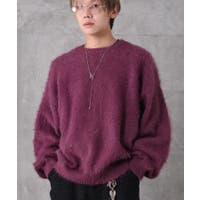 ニット・セーター(パープル系) （メンズ）｜メンズファッション通販