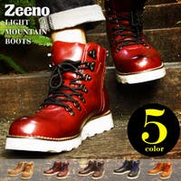 ShoeSquare | メンズ ブーツ メンズブーツ マウンテンブーツ +2.5cmUPインソールSET セット ショートブーツワークブーツサイドジップスエード ヴィンテージ シークレットシューズ 靴 メンズシューズ Zeeno ジーノ
