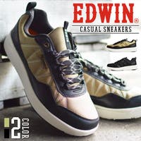 ShoeSquare | EDWIN エドウィン スニーカー メンズ アクティブシューズ 軽量設計 カップインソール ウォーキング 防滑 コンフォート 軽量 靴 メンズシューズ