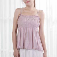 and marry リボンキャミソールトップス　ピンク キャミソール ピンク/桃色系（レディース） - ファッション通販