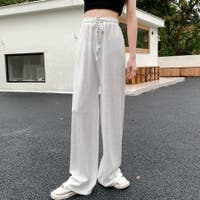 ガウチョパンツ ホワイト/白色系（レディース）のアイテム