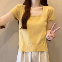 楽天市場】トップス レディース イエロー 春 夏 七分袖 パステル