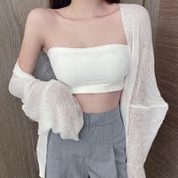 チューブトップ ホワイト/白色系｜レディース｜Shoplist