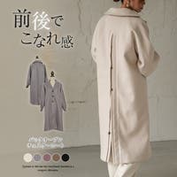 レディースブラウン ロングコート ファッション通販shoplist ショップリスト