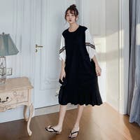 レディース膝丈ワンピース ファッション通販shoplist ショップリスト