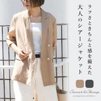 Sweet&Sheep（スィートアンドシープ ）のアウター(コート・ジャケットなど)/テーラードジャケット