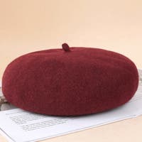 ベレー帽 レッド/赤色系（レディース）のアイテム - ファッション通販