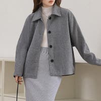 ハーフコート グレー/灰色系｜レディース｜Shoplist