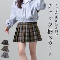 ミニスカート チェック柄・フェミニン （レディース）のアイテム