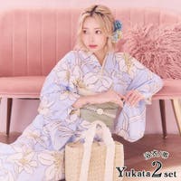 楽天市場】浴衣単品「 百合 」公式 ふりふ 浴衣 レディース 簡単