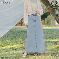 titivate（ティティベート）のスカート/デニムスカート