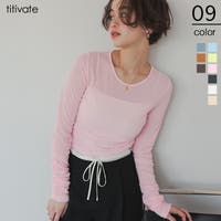 titivate（ティティベート）のトップス/カットソー