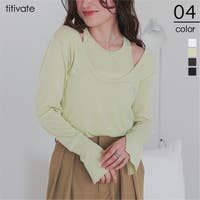 titivate（ティティベート）のトップス/カットソー