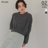 titivate（ティティベート）のトップス/トレーナー