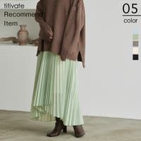 titivate（ティティベート）のスカート/プリーツスカート