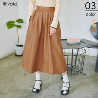 titivate（ティティベート）のスカート/ひざ丈スカート