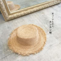  TOKOHANA（トコハナ）の帽子/麦わら帽子・ストローハット・カンカン帽