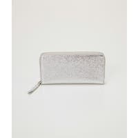 長財布 シルバー/銀色系（レディース） - ファッション通販