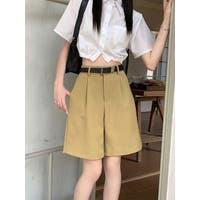 ショートパンツ イエロー/黄色系（レディース） - ファッション