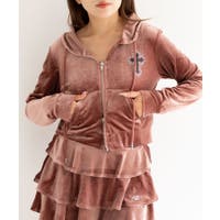 大人気⭐️ストレッチベロアロングパーカー 楽天市場】ベロア（サイズ（S/M/L）L）（パーカー｜トップス
