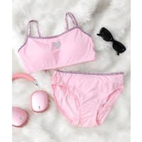ブラ&ショーツセット ピンク/桃色系（レディース