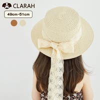 CLARAH（クララ）の帽子/麦わら帽子・ストローハット・カンカン帽