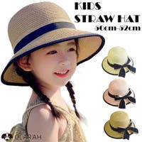 CLARAH（クララ）の帽子/麦わら帽子・ストローハット・カンカン帽