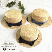 CLARAH（クララ）の帽子/麦わら帽子・ストローハット・カンカン帽