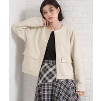 THE SHOP TK（ザショップティーケー）のアウター(コート・ジャケットなど)/ノーカラージャケット