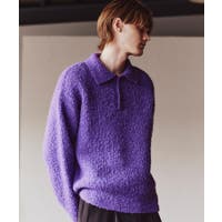 ニット・セーター(パープル系) （メンズ）｜メンズファッション通販