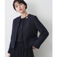 Dessin（デッサン）のアウター(コート・ジャケットなど)/ノーカラージャケット