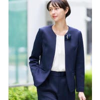 Dessin（デッサン）のアウター(コート・ジャケットなど)/ノーカラージャケット