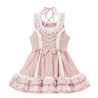 ローリング　サロペット Sサイズ　ピンク ローリング サロペット Sサイズ ピンク ロンパース・カバーオール