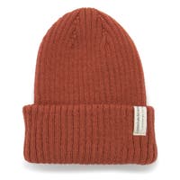 ○トラディショナルカラー♡ ニット帽 ○ネイビブルー×ワインレッド カラーシンプルビーニー | ファッション通販サイト NUGU