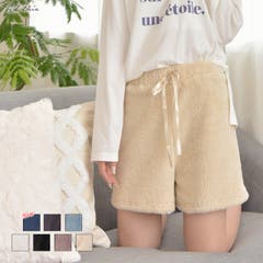 ボアパーカー ショートパンツ ルームウェア[品番：ADEW0000689