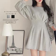 Aラインコーデュロイミニワンピース 春 ベルド付き 品番 Shnw Sibra シブラ のレディースファッション通販 Shoplist ショップリスト