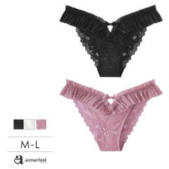 レース レースアップ ハーフバック[品番：SK000004137]｜aimerfeel