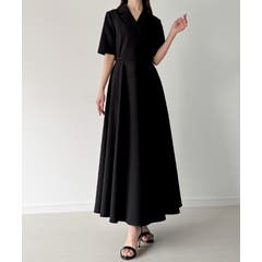 callautia カットレースポロワンピース（ペチワンピースセット
