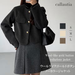 callautia ボアカラーミドルコート[品番：AMTW0012706]｜JUNOAH