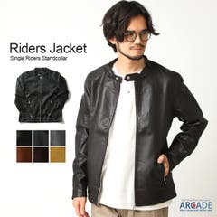 ライダースジャケット メンズ オーバーサイズ[品番：RQ000009303